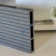 WPC σανίδα περίφραξης γραμμωτή 2 x 12 x 360εκ. - γκρι ανοιχτό