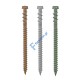 Βίδες ξύλου torx για πάτωμα Ø5 x 50mm - Γκρι