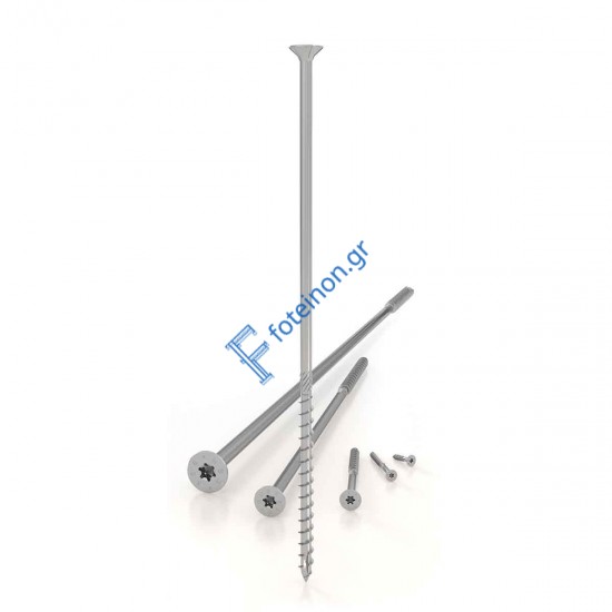 Βίδες ξύλου torx Ø4mm HBS Ø4 x 40mm