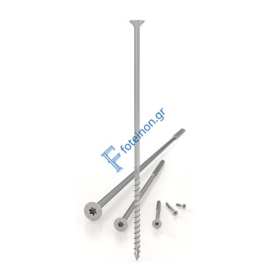 Βίδες ξύλου torx Ø5mm HBS Ø5 x 70mm