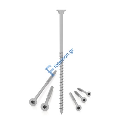 Βίδες ξύλου torx Ø8mm κωνική κεφαλή Ø8 x 40mm