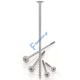 Βίδες ξύλου torx Ø6mm με πλατιά κεφαλή ΒΙΔΕΣ TORX ΠΛΑΤΙΑ ΚΕΦΑΛΗ 6 x 50mm