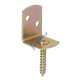 Γωνία σύνδεσης ξύλου 30x30x38mm Γωνία με βίδα 30 x 38 x 30mm