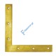 Γωνία σύνδεσης ξύλου L Γωνία 150 x 150 x 25mm