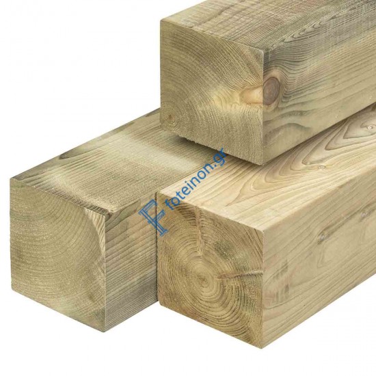 Ξύλινη κολώνα εμποτισμένη  9 x 9εκ. 9 x 9 x 300εκ.