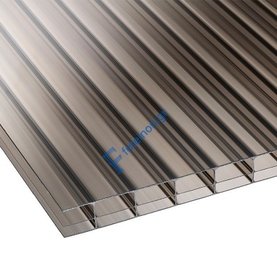Πολυκαρμπονικό φύλλο κυψελωτό φιμέ 16mm 105 x 300εκ.