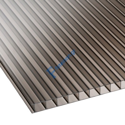 Πολυκαρμπονικό φύλλο κυψελωτό φιμέ 4mm 210 x 400εκ.