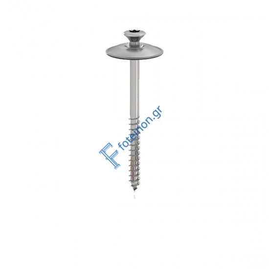 Ροδέλα πολυκαρμπονικού inox με βίδα 4,5 x 60mm