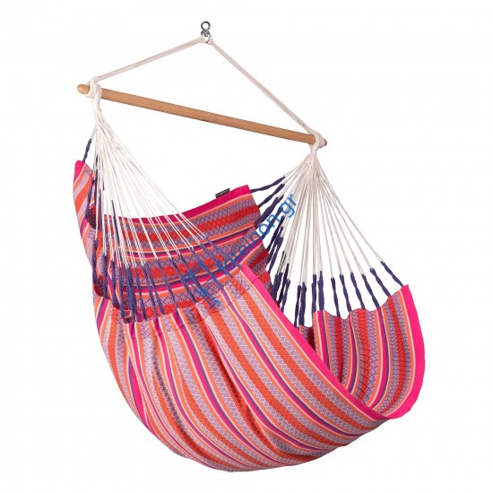 Αιώρα κάθισμα από oργανικό βαμβάκι Habana Flamingo - comfort