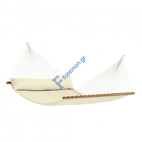 Αιώρα καπιτονέ με ράβδο Alabama Vanilla - Kingsize