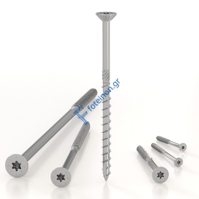 Βίδες ξύλου Torx Inox 4 x 50mm