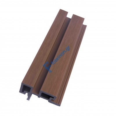 Γωνία για 3D επένδυση Πηχάκι 4,6 x 8,9 x 290εκ. - καφέ
