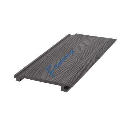 3D WPC ΕΠΕΝΔΥΣΗ ΤΟΙΧΟΥ 2 X 15 X 290ΕΚ. - ΓΚΡΙ ΣΚΟΥΡΟ