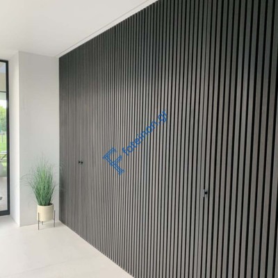 3D WPC επένδυση τοίχου 2,5 x 22 x 290εκ. - γκρι πηχάκι