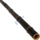 Καλάμι Bamboo Μαύρο Ø5-6 x 300εκ