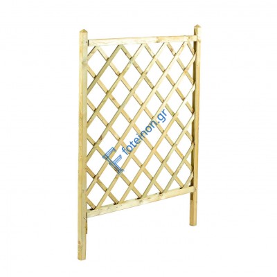 Καφασωτό ξύλινης γλάστρας 120(Υ) x 110εκ.