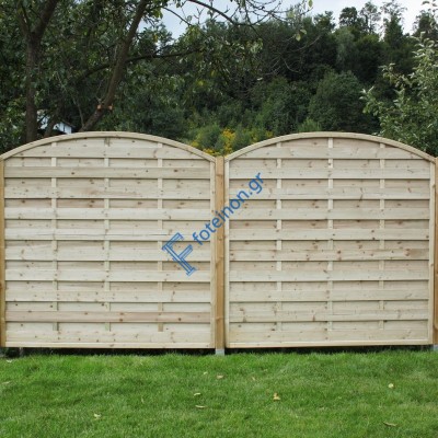 Ξύλινο διαχωριστικό πάνελ Κλειστό αψίδα 120(Y) x 180εκ.