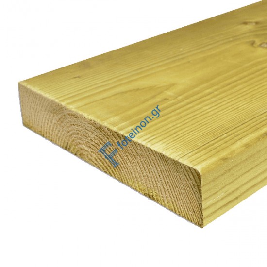 Ξύλινο μαδέρι εμποτισμένο  4,5x19,5x450εκ.