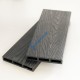 WPC 3D σανίδα περίφραξης 2 x 12 x 360εκ. -γκρι σκούρο