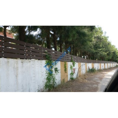 Περίφραξη WPC ( τιμή τρέχοντος μέτρου)