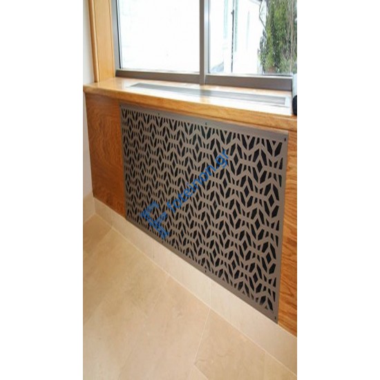 Διακόσμηση εσωτερικών χώρων με διαμορφωμένη μαύρη λαμαρίνα (τιμή τ.μ)