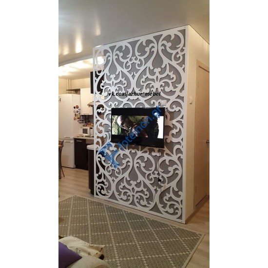 Διακόσμηση εσωτερικών χώρων με διαμορφωμένη μαύρη λαμαρίνα (τιμή τ.μ)