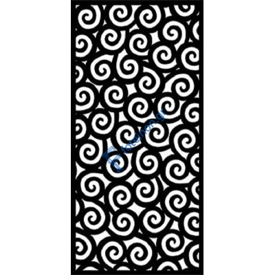 Σχέδια δημιουργημένα με διαμορφωμένη μαύρη λαμαρίνα (τιμή τ.μ)