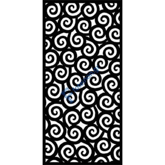 Σχέδια δημιουργημένα με διαμορφωμένη μαύρη λαμαρίνα (τιμή τ.μ)