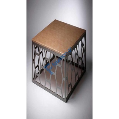 Έπιπλα και διακοσμητικά από μαύρη λαμαρίνα (τιμή τ.μ)