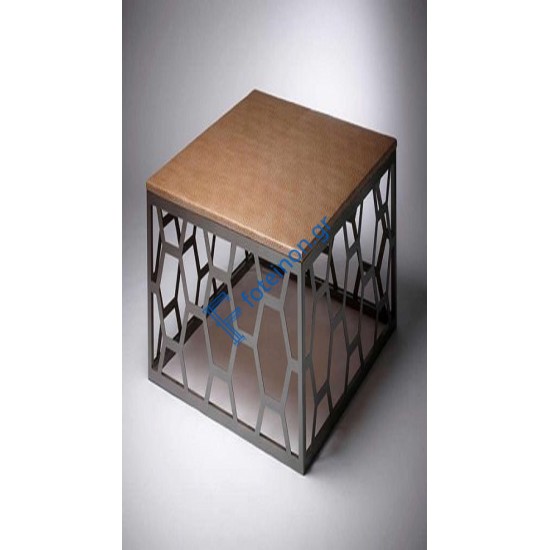 Έπιπλα και διακοσμητικά από μαύρη λαμαρίνα (τιμή τ.μ)