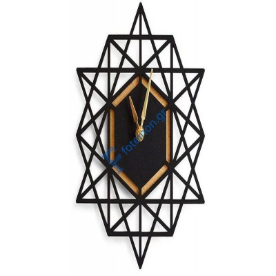 Έπιπλα και διακοσμητικά από μαύρη λαμαρίνα (τιμή τ.μ)