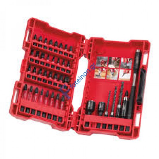 ΤΡΥΠΆΝΙΑ, ΜΎΤΕΣ & ΑΝΤΆΠΤΟΡΕΣ SHOCKWAVE IMPACT DUTY™ SET 40 ΤΕΜΑΧΊΩΝ Milwaukee 4932430908