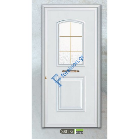 Πρεσαριστό πάνελ αλουμινίου σε λευκό χρώμα ALFA (5301 G)