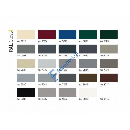 Πρεσαριστό πάνελ αλουμινίου σε λευκό χρώμα ALFA (5271 G)