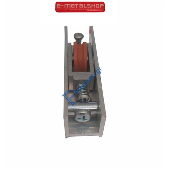 Ράουλο αλουμινίου μονό (με αυλάκι για ανοξείδωτο οδηγο )  για σίτα S-490 6012000100