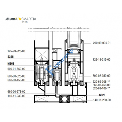 Εξαρτηματα για 1Φ. ΧΩΝ.ΤΖ-ΣΙ-ΠΑ  S326 - S384 - Μ868 S325 της σειράς S350 
