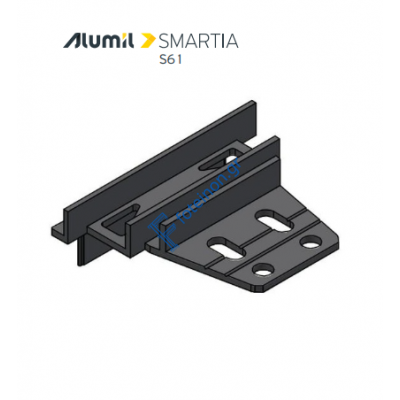 Τάπα για Μπινί Περιμετρικού μηχανισμού S61879 σειράς S61 Smartia Alumil 3007765903