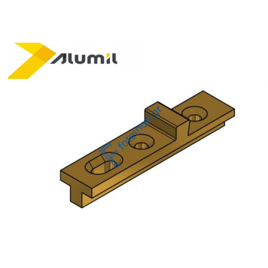 Αντίκρυσμα soft close για σειρές S700,S560,M450 Alumil 6407000000