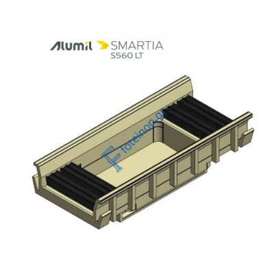Κάτω κεντρικό στεγανωτικό S560 LT Alumil 6603056000