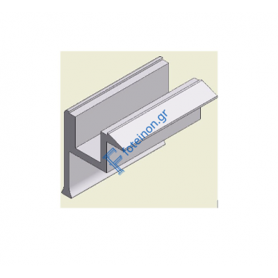 Τελικός σφιγκτήρας 46mm , L:55mm βάσης στήριξης φωτοβολταικών 8960430100