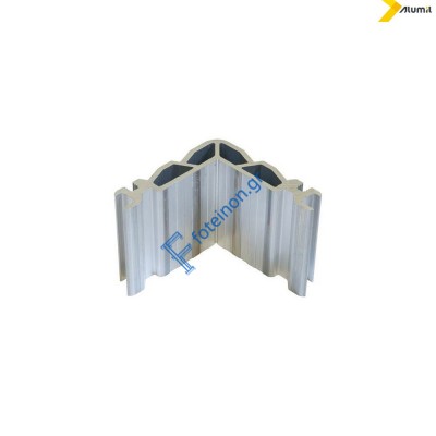 Γωνία σύνδεσης γωνιάστρας 19,6x36,6mm Alumil 1131936200