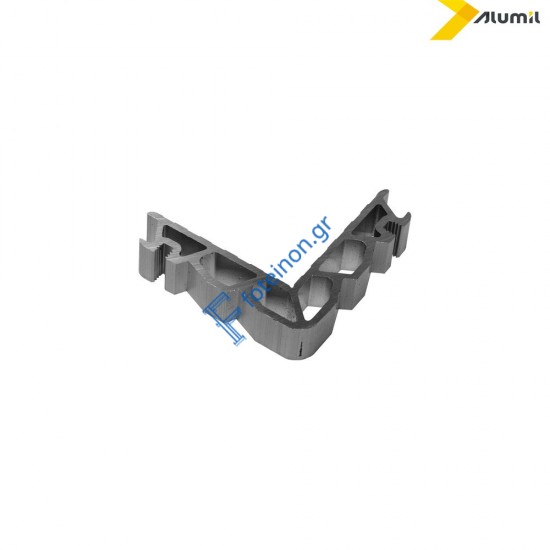 Γωνία σύνδεσης γωνιάστρας 15,6x15,9mm Alumil 1131515600