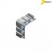 Γωνία σύνδεσης γωνιάστρας 19x26.2mm για προφίλ S61936 Alumil 1131926200
