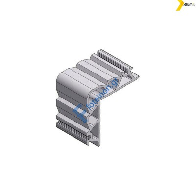 Γωνία σύνδεσης γωνιάστρας 19,6x44,5mm  για Μ9359 Alumil 1131944100