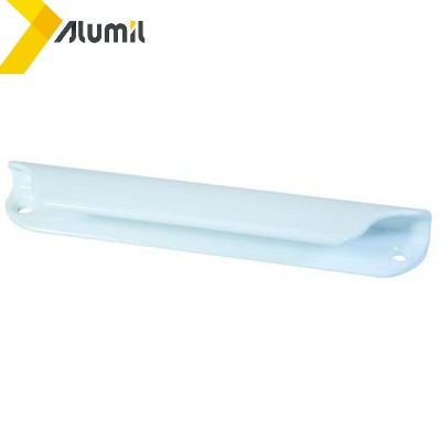Χειρολαβή Φυσούνας της σειράς M9800 Alumil 6101221002 σε χρώμα Λευκό