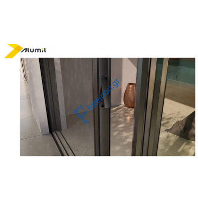 ΚΙΤ Σίτας Integrated Flyscreen IFS Alumil – Για Minimal Συρόμενα Κουφώματα – Συμβατή με Σύστημα M630