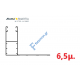 Οδηγός / Κανάλι Ρολού M1020 – Λευκό 9016 – 6,5m – Alumil