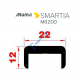 Κουπαστή για κάγκελα M8237M σε χρώμα 7016 STRUCTURA 6m Alumil