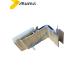 Γωνία σύνδεσης με τεφλόν Cal (41.5x23x40.5) περιμετρικού για προφίλ M9518,Μ9400 της σειράς M9400 Alumil 11323416CALΠΕΡ