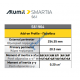 Πρόσθετο S61964 σειράς S61 Smartia Alumil 6,5m σε χρώμα λευκό 9016